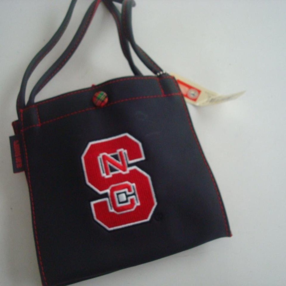 NORTH CAROLINA STATE 7X8 PURSE BAG VINTAGE‎ WOMENS